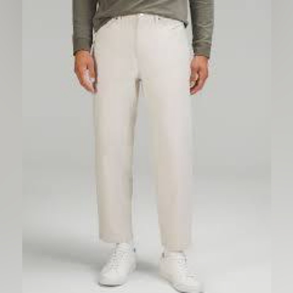 NWOT SIZE 34 Lululemon athletica Cream Men's Dress Pants